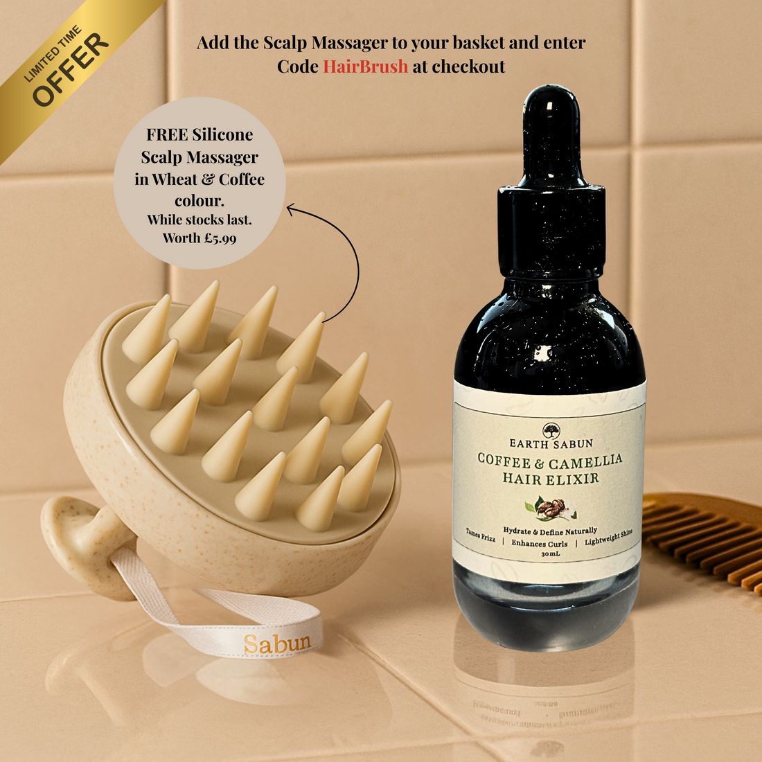 Coffee & Camellia Hair Elixir