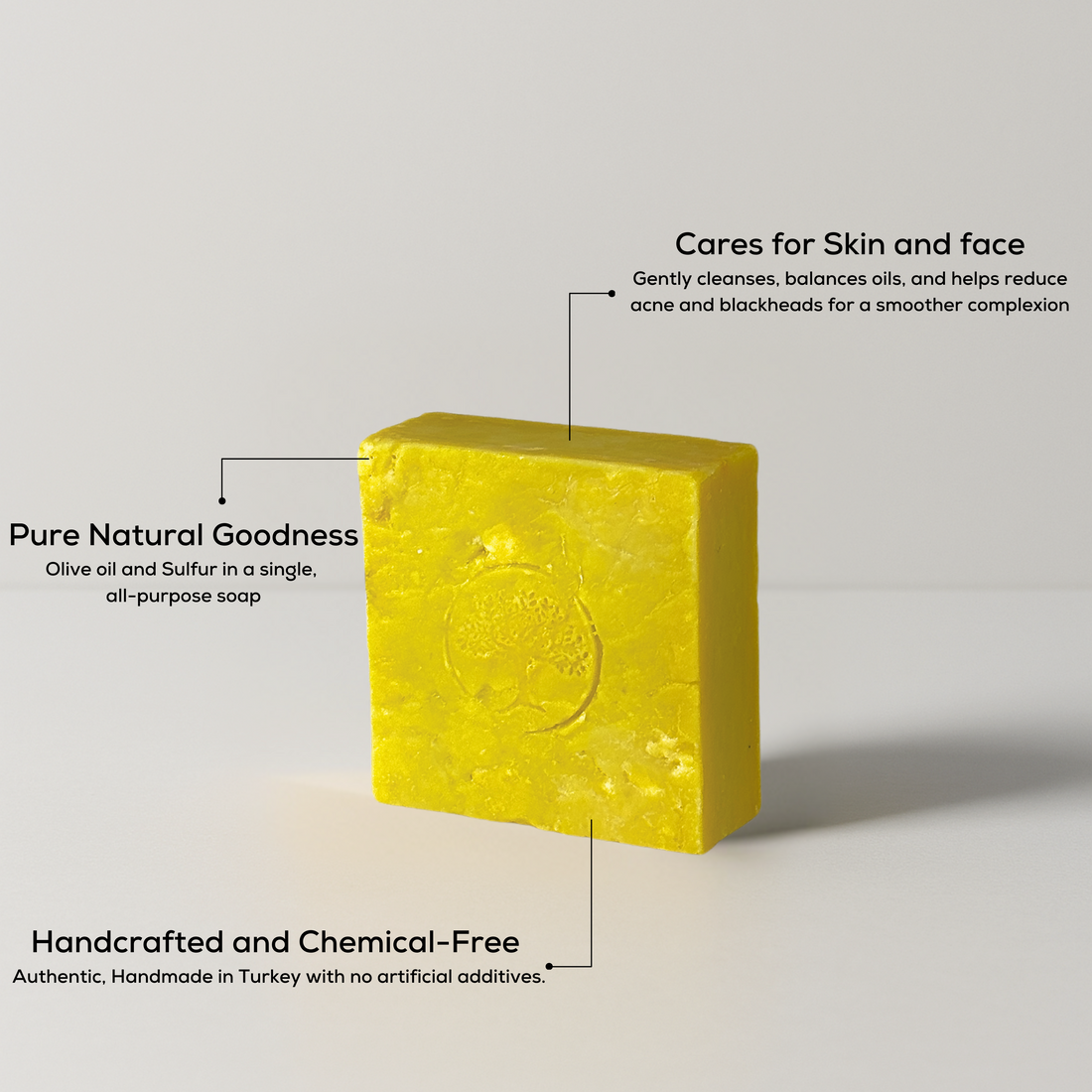 Natural Sulphur Handmade Soap